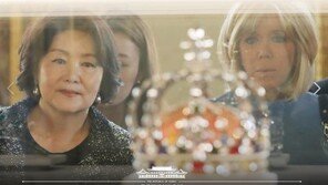 김정숙 여사, 루브르 방문 “文대통령-마크롱 대통령, ‘쌍둥이 취임’…가깝게 느껴져”