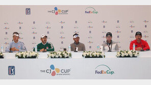 꿈 꾸던 무대 앞둔 KPGA 대표, CJ컵 앞둔 설렘과 기대