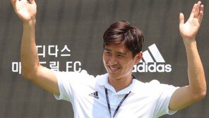 구자철 “몸 많이 좋아져, 준비 잘하는 중”