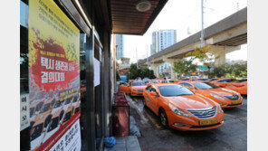 “‘카카오 카풀’ 막아라” 택시기사 3만명 18일 광화문 집결