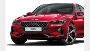 제네시스 2019년형 ‘G70’ 선보여… 세계 첫 12.3인치 3D 계기판 탑재