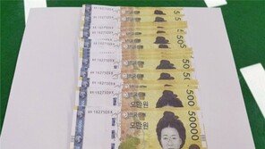 5만원권 ‘위조지폐’ 만들어 전통시장서 사용한 20대 구속