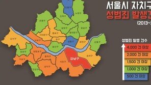 권미혁 “강남구 CCTV 설치수량 최대…정작 성범죄 발생은 1위”