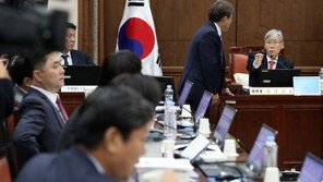 법사위 국감 또 파행…‘강정마을 판사’ 출석 두고 여당 퇴장