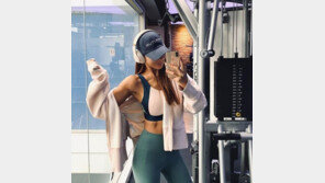 김준희, 운동 인증샷…선명한 복근 ‘완벽’