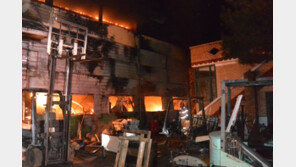 아산 지게차 수리공장서 불… 재산피해 1억 5000만원