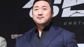 ‘성난황소’ 마동석 “김혜수와 11월 극장가 맞대결? 윈윈했으면”