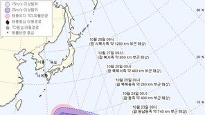 태풍 ‘위투’, 미세먼지 몰아내는 ‘효자태풍’ 가능성 얼마나?