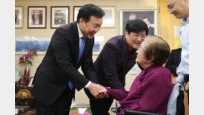 손학규, 이희호 여사 예방…“남북관계 잘 될수록 DJ 생각나”