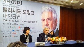 플라시도 도밍고 “한국서 세계적 음악가 나올 것이라고 확신”