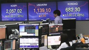 美 증시 폭락에…코스피 ‘공포지수’ 20%대 급등세