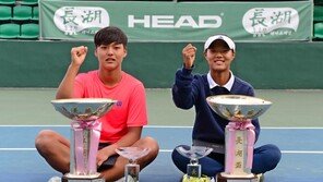 김근준-백다연, 장호홍종문배 주니어 테니스대회 남녀 단식 2연패