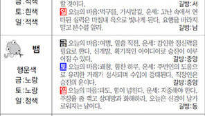 [스포츠동아 오늘의 운세] 2018년 10월 26일 금요일·27일 토요일·28일 일요일