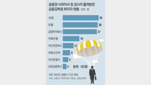 [단독]금감원 퇴직자, 51곳 임원직 ‘대물림’