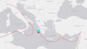 그리스 이오니아해 연안서 규모 6.8 강진…피해 우려