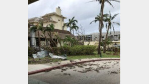 “사이판에 태풍 위투 지나갈때 마치 화물열차·제트기 달리는 듯한 소리”