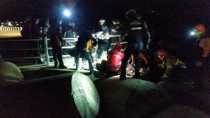 삼척서 낚시하던 60대 남성  테트라포트 사이로 추락·부상