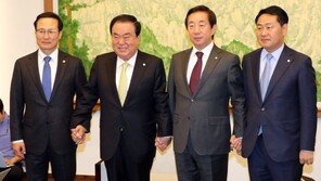 文의장-여야 3당 원내대표 회동 합의점 못찾아…신경전만
