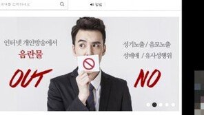 유사성행위 ‘벗방’ 판치는데 단속인원은 ‘고작 2명’