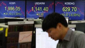 코스피 6거래일 연속 연저점…심리적 마지 노선은?