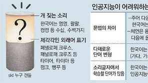 “한국어 너무 어려워요” 진땀 빼는 AI