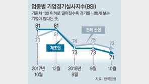 정부는 위기 아니라는데… 제조업 경기 한겨울, 2년만에 최악 수준