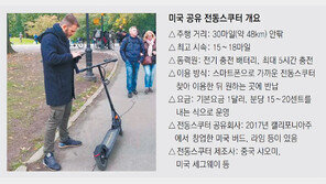 ‘사고뭉치’ 전동스쿠터… 제동 걸린 친환경 교통