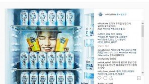 하이트진로, 강다니엘 스페셜 캔 인기