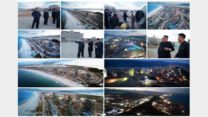 김정은 “적대세력, 제재책동에 어리석게 광분”…원산·양덕 시찰