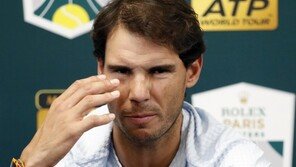 나달, 부상 탓 파리 마스터스 기권…조코비치 세계 1위 탈환