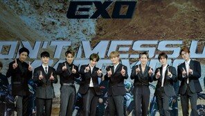 엑소 “첸 ‘번개’·카이 ‘순간이동’…9가지 초능력 담았어요”
