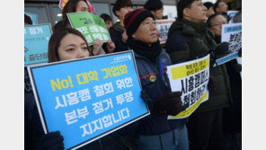 서울대 본관 점거→무기정학…법원 “학생들 징계 무효”