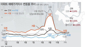‘똘똘한 한 채’부터 상승세 꺾이나…서울 초대형 아파트 하락 전환