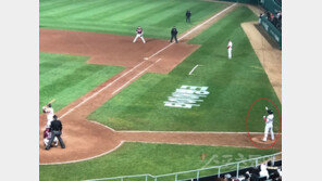 한동민 끝내기포 직전, 최정은 담장 밖을 가리켰다