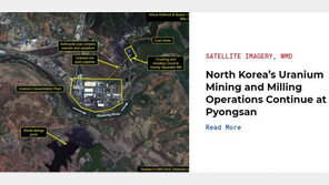 38노스 “北 평산 우라늄 시설 여전히 가동 중…‘광산 폐기물 증가’위성 포착”