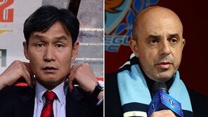‘영광의 동료’ 최용수-안드레 감독, 맞대결 무승부