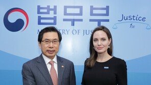안젤리나 졸리, 박상기 법무 만나 “예멘인 인도적 조치 감사”