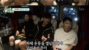 ‘미우새’ 김종국, 먹기 위한 운동…‘투머치 운동 토커’