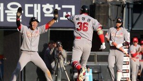 벌써 15개…‘홈런 구단’ SK, 역대 PS 홈런 신기록 도전