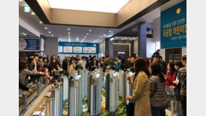 ‘탑석센트럴자이’ 견본주택 오픈…주말 5만3000여명 ‘북새통’