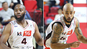 ‘용병몰빵’ 득세 속 돋보이는 KT 랜드리-로건의 이타심