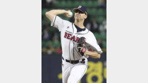 두산, KS 2차전서 설욕전…후랭코프·최주환 승리 합작