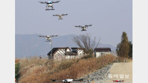 겨울철 철새 AI ‘드론 합동방제단’ 시연