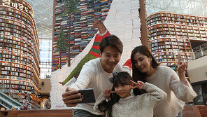 버려진 책으로 만든 높이 9m ‘북트리’