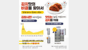  LG전자 “프리미엄 김치냉장고 김장철 앞두고 인기몰이” 