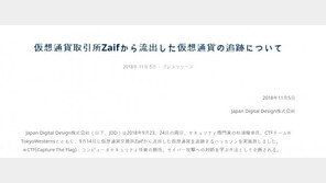 ‘690억 털린’ 日 암호화폐 거래사이트 “프랑스·독일 범행 추정”