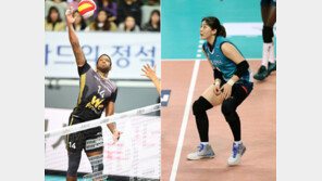V리그 요스바니·이소영 1라운드 MVP