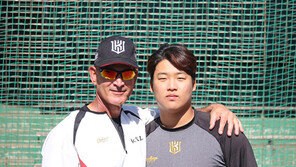 ‘강백호·김태오 굿!’ KT 캠프 찾은 외인 인스트럭터의 감탄