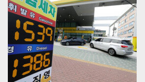유류세 인하 첫 날 휘발유 25원 내려…서울 하락폭 가장 커