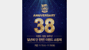 이랜드리테일, 창립 38주년 기념 쇼핑제